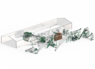 双线FZLH508鸡粪生物有机肥工艺说明